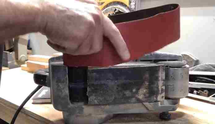 How to Change Sandpaper Belt on a Belt Sander