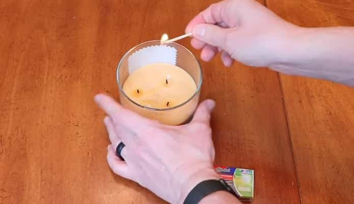 How to Light a Candle without a Lighter