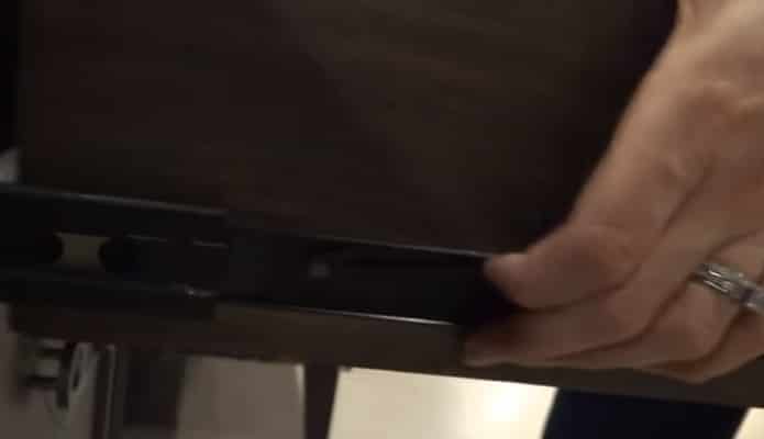 How to Remove Dresser Drawer with Center Metal Slide