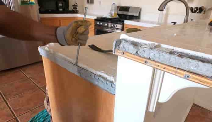 How to Remove Tile Countertop