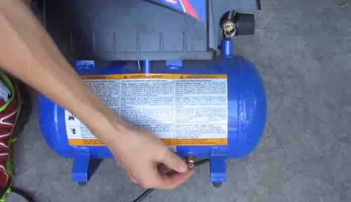 How to Drain Air Compressor with Few Steps