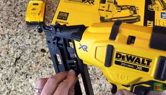 How to Load a Dewalt Nail Gun