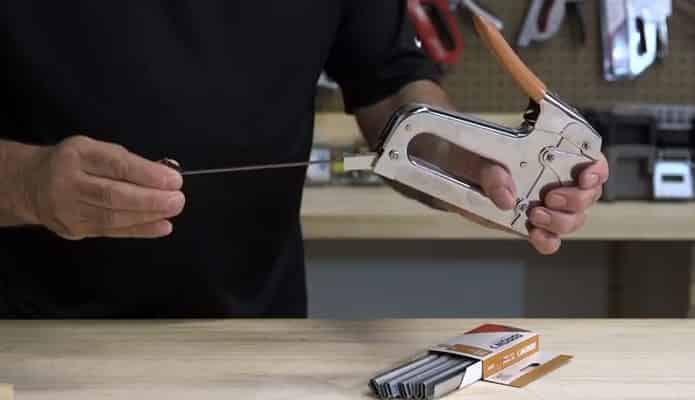 How to Load a Staple Gun