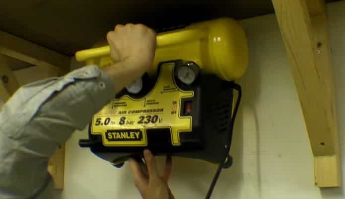 How to Mount an Air Compressor on a Wall