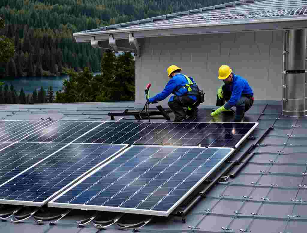 can you put solar panels on a metal roof