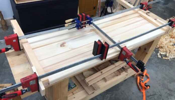 How to Clamp Large Pieces of Wood