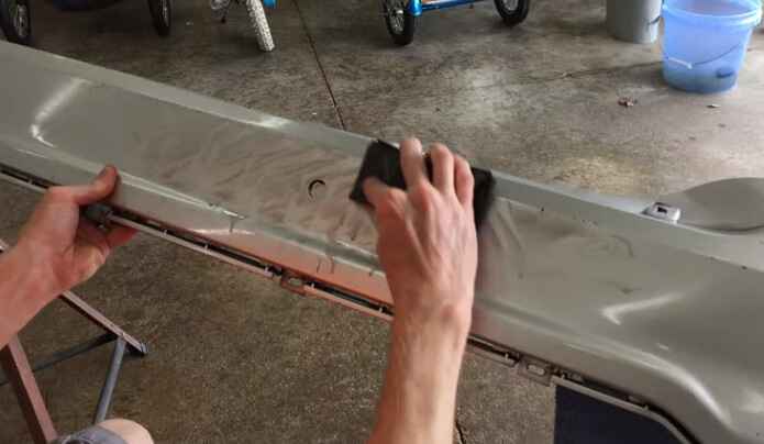 How to Sand Plastic Bumper for Paint