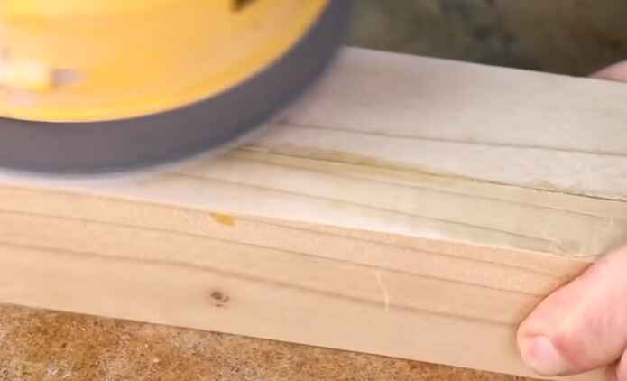 Can you use a sander on wood glue