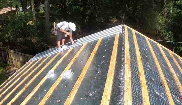 How to Install metal roof over shingles