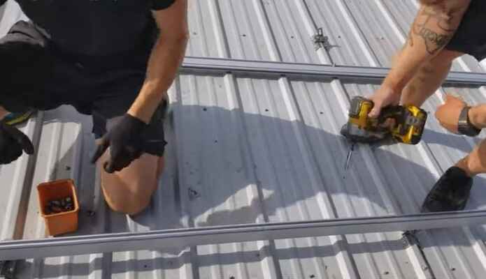 How to install Solar Panels on a Metal Roof