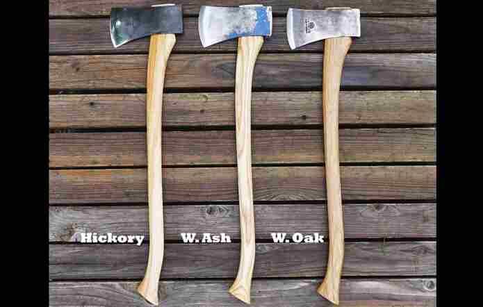 types of wood that can be used for axe handles