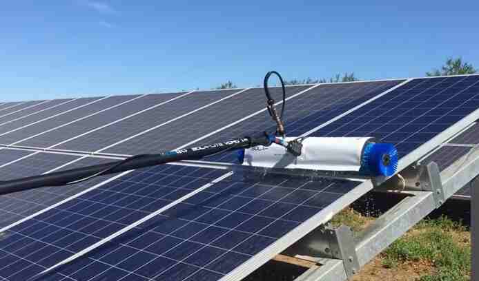 Professional Solar Panel Cleaning Tools