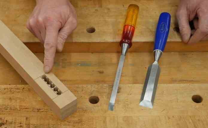 Why is it important to have a sharpened mortise chisel
