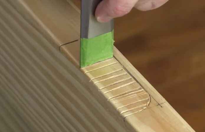 benefits of chiseling a door hinge